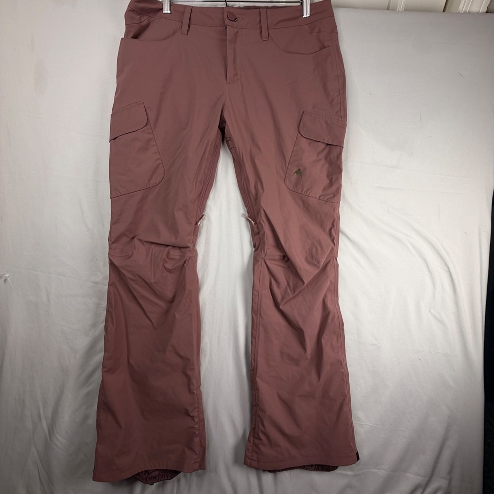 Burton Snow Pants XL Pink GORE-TEX Cargo Ski Snowboard Trousers
